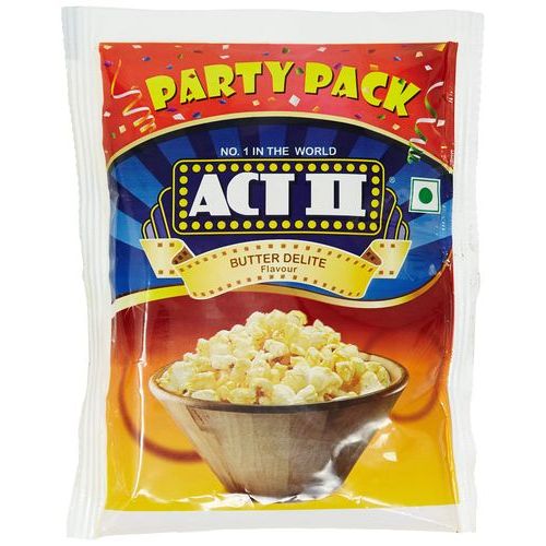 ACT II INSTANT POPCORN DELITE BUTTER PARTY MRP135