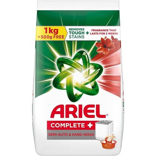 ARIEL COMPLETE PLUS 1KG FREE LIQUID 99RS