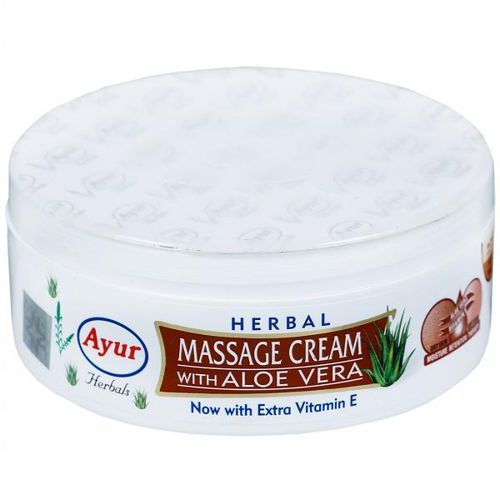 AYUR MASSAGE CREAM WITH ALOE VERA EXTRACT VITAMIN E 200ML