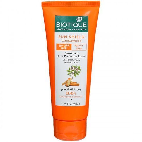 BIOTIQUE SUN SHIELD SANDALWOOD 60GM