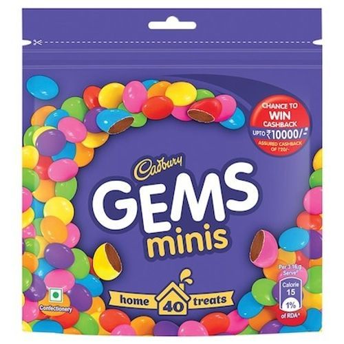 CADEBERY GEMS MINI TREAT 40UNITS