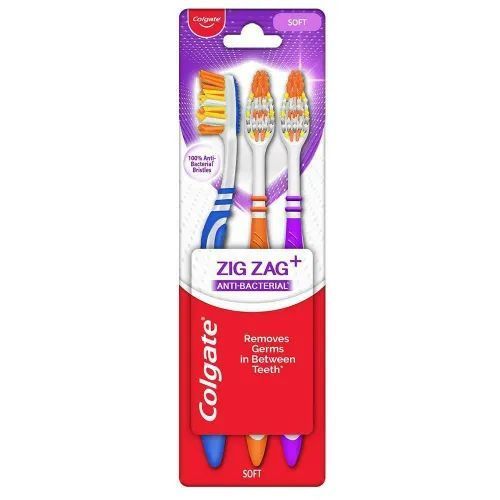 COLGATE ZIG ZAG KIDS 2+ BRUSH PACK OF 3