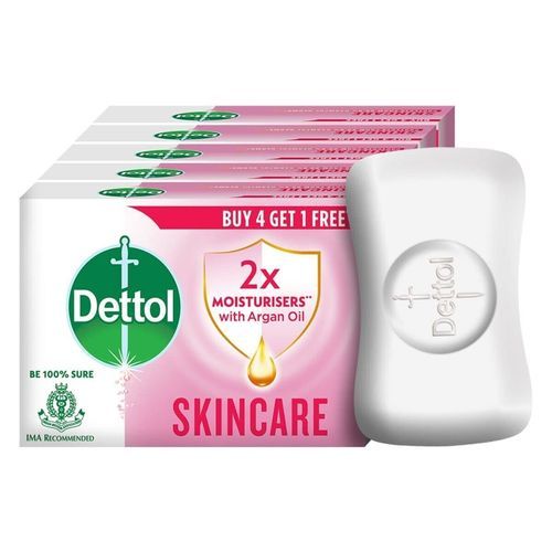 DETTOL IN SOAP SKIN CARE 125GM BUY 4 GET 1 FREE