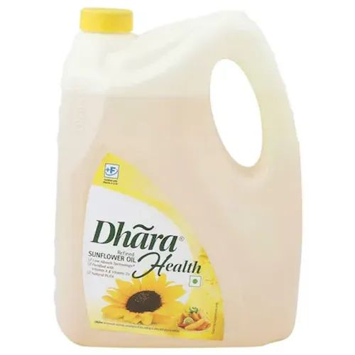 DHARA REFINNED SUNFLOWER VITAE OIL 5 LITRE JAR