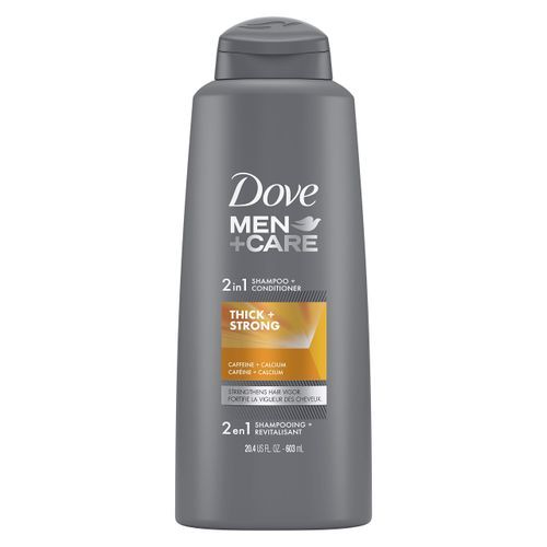 DOVE MEN CARE THICK AND STRONG SHAMPOO+CONDITIONER