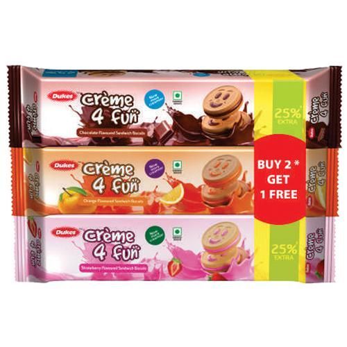 DUKES CREAM 4 FUN 3 PACK 450GM