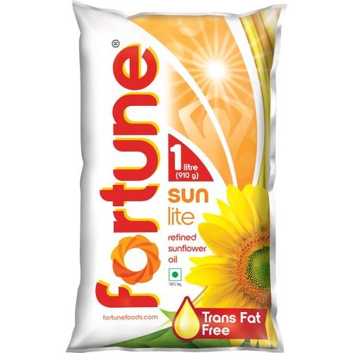 FORTUNE SUN LIGHT REFINED SUNFLOWER OIL 1LTR