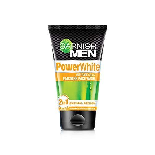 GARNIER MEN TURBO BRIGHT BRIGHTING FACE WASH 2 IN 1 100GM