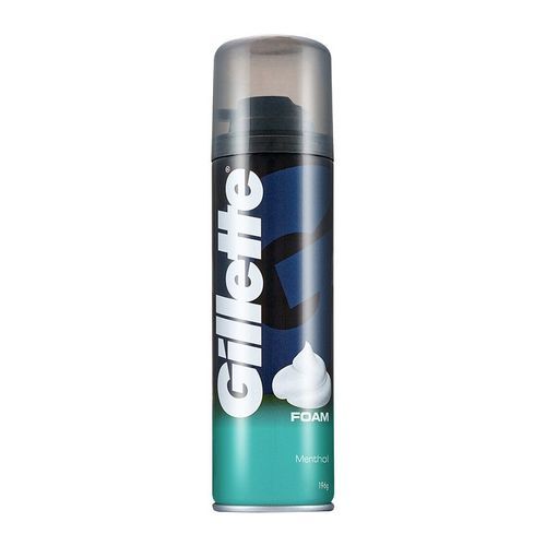 GILLETE SHAVING FOAM MENTHOL 196GM