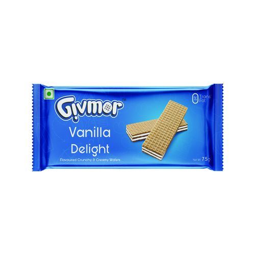 GIVMOR VANILA DELIGHT WAFFERS 60GM