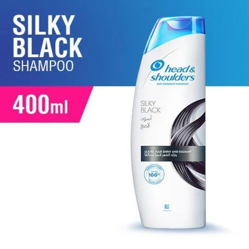 HEAD AND SHOULDER SILKY BLACK 400ML