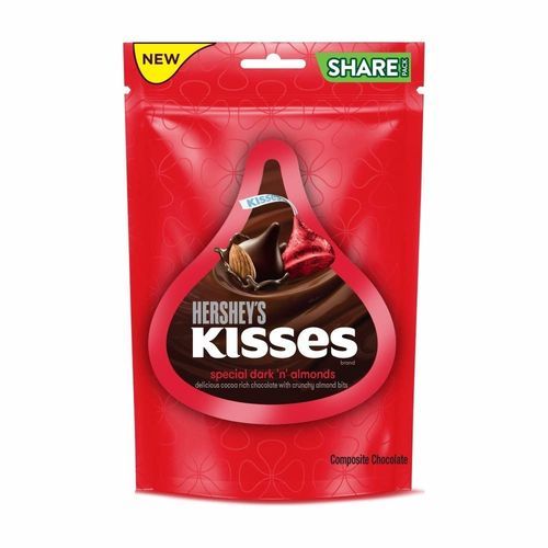 HERSHEY KISSES DARK SPECIAL DARK AND ALMOND 33GM