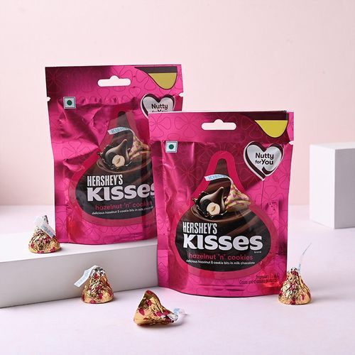 HERSHEY KISSES HAZELNIUT AND COOKIE 33GM