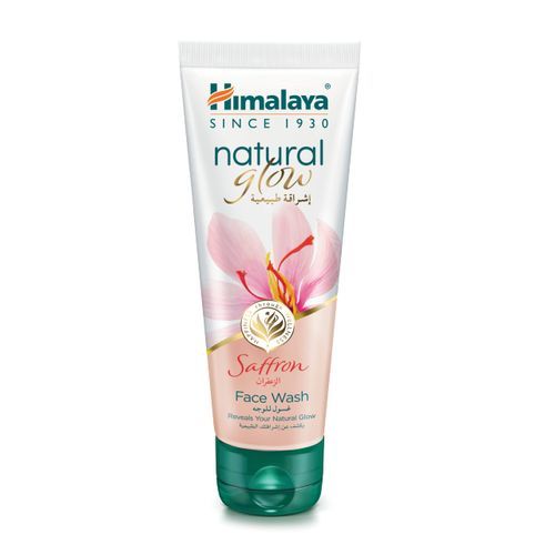 HIMALAYA NATURAL GLOW KESAR FACE WASH 100 ML