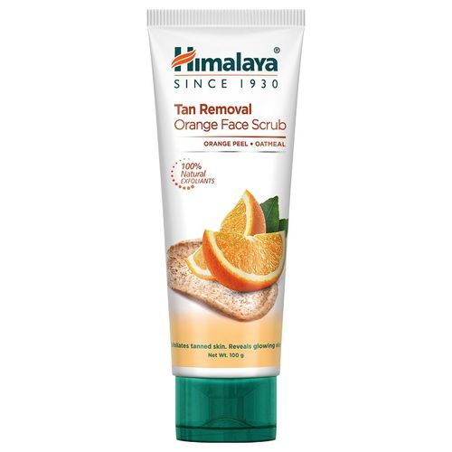 HIMALAYA TAN REMOVAL ORANGE FACE SCRUB 100GM