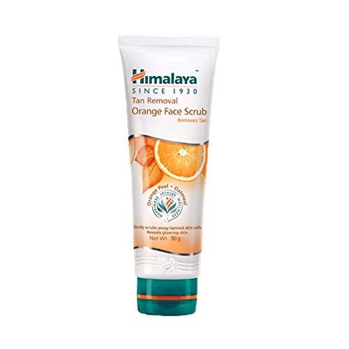 HIMALAYA TAN REMOVAL ORANGE FACE SCRUB 50GM