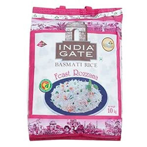 INDIA GATE BASMATI RICE FEAST ROZZANA 10KG