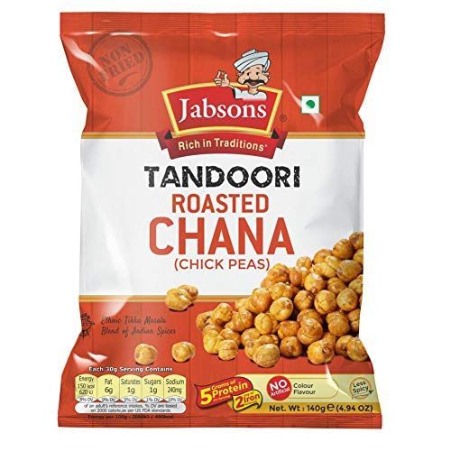 JABSON TANDOORI ROASTED CHANA 140G