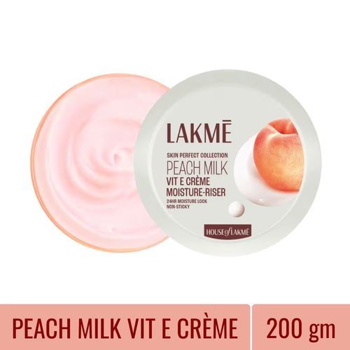 LAKME PEACH MILK VITAMIN E CREME MOISTURIZER 200GM