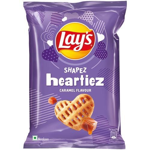 LAYS SHAPEZ HEARTIEZ CARAMEL FLAVOUR