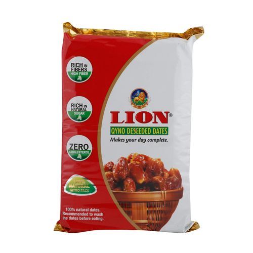 LION QYNO DESEEDED DATES 500GM