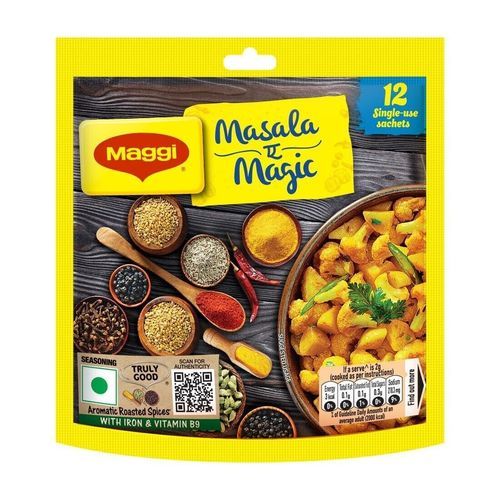 MAGGI MASALA 12 N SINGLES USE 72 G