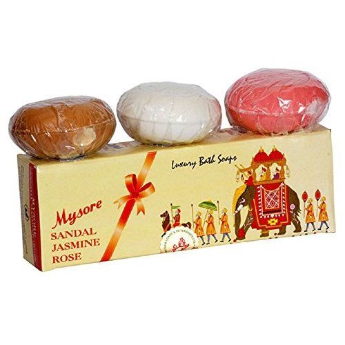 MYSORE SANDAL JASMINE ROSE 150 3 PACK