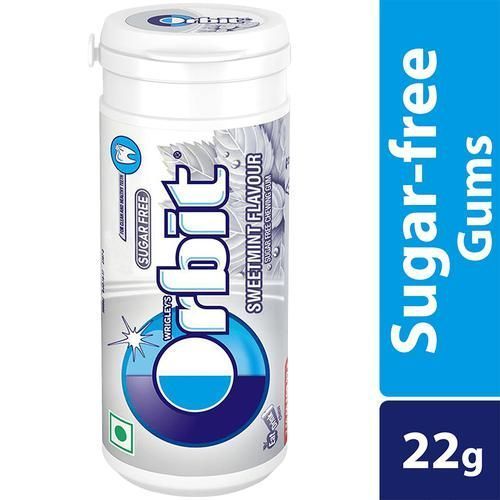 ORBIT SWEEETMINT WHITE CAN MRP50