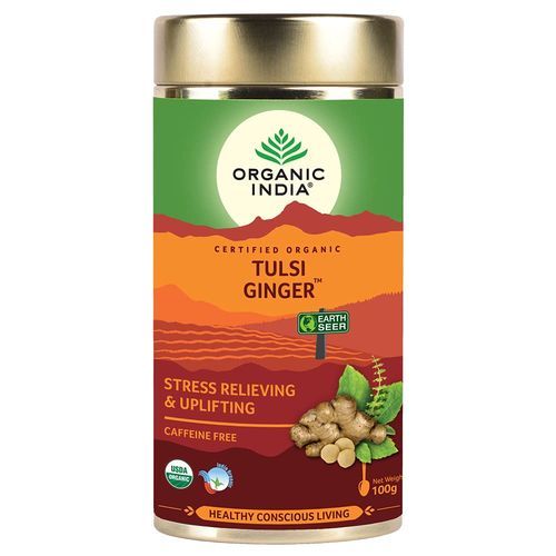 ORGANIC INDIA TULSIGINGER CHAI 100GM