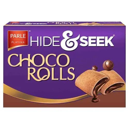 PARLE HIDE AND SEEK CHOCO ROLLS