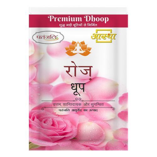 PATANJALI PREMIUM ROSE DHOOP 20N