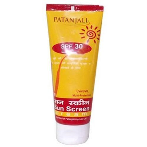 PATANJALI SUNSCREEN CREAM 50 GM