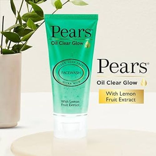 PEARS OIL CLEAR GLOW FACE WASH 60GM