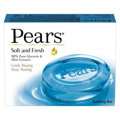 PEARS SOFT AND FRESH SOAP 100 GM