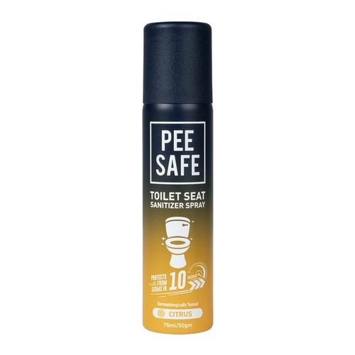 PEE SAFE TOILET SEAT SANITIZER SPRAY CITRUS 75ML