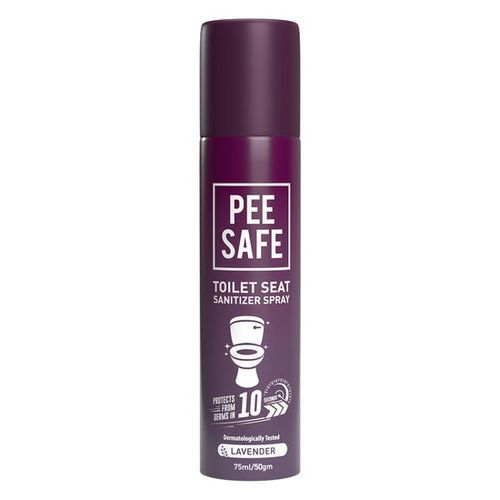 PEE SAFE TOILET SEAT SANITIZER SPRAY LAVENDER 75ML