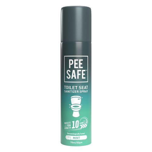 PEE SAFE TOILET SEAT SANITIZER SPRAY MINT 75ML