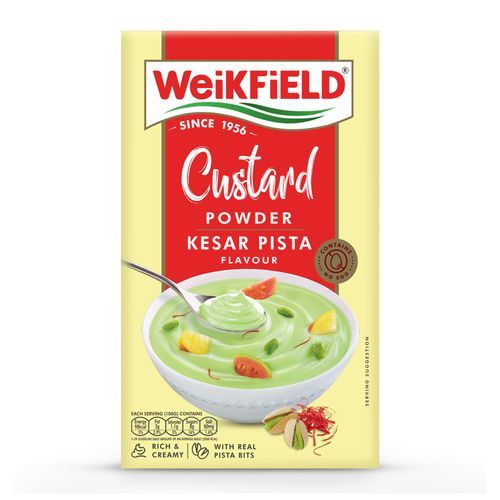 WEIKFIELD CUSTARD POWDER KESAR PISTA 75GM