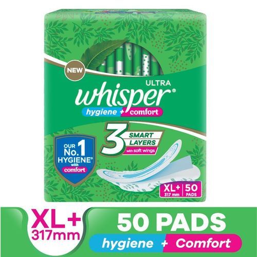 WHISPER COMFORT XL+ 50PADS