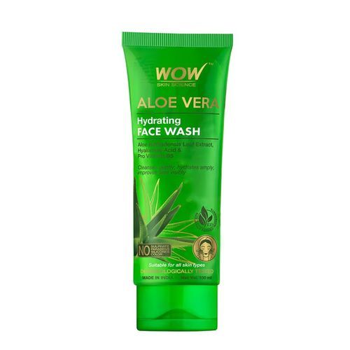 WOW ALOE VERA HYDRATING FACE WASH 100ML